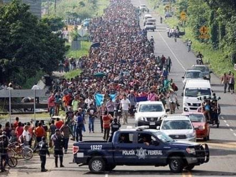 Drama en el éxodo de migrantes centroamericanos