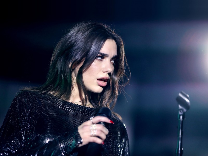 Dua Lipa ha llegado a México para presentar su concierto