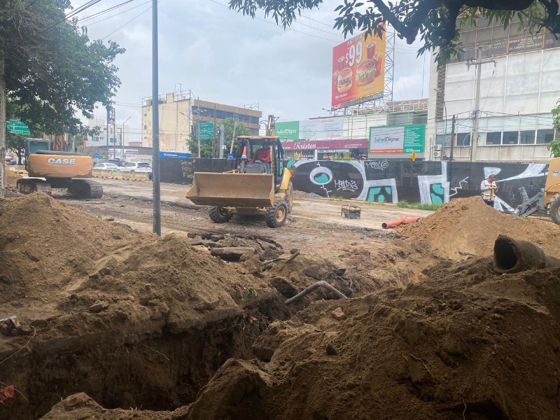 Dudas, poca información y preocupación causan obras en Avenida México
