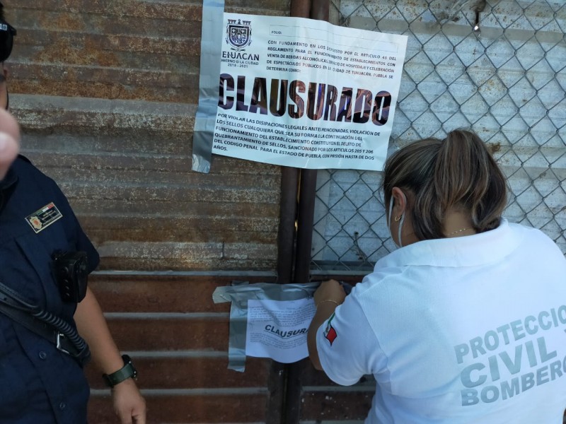 Durante el fin de semana clausuraron un bar clandestino