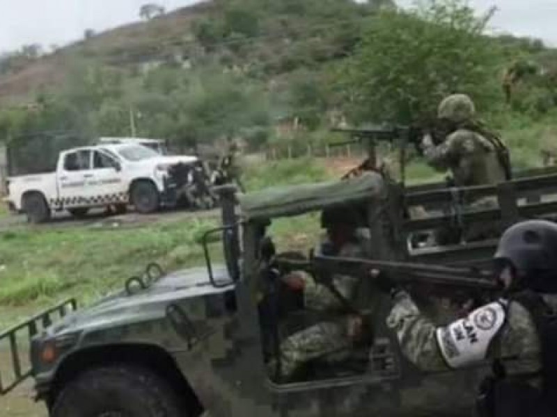 Durante enfrentamiento en Zacoalco abate el Ejército a 5 personas