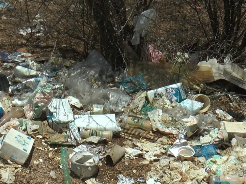 Durante vacaciones aumentan 40 toneladas de basura en áreas naturales