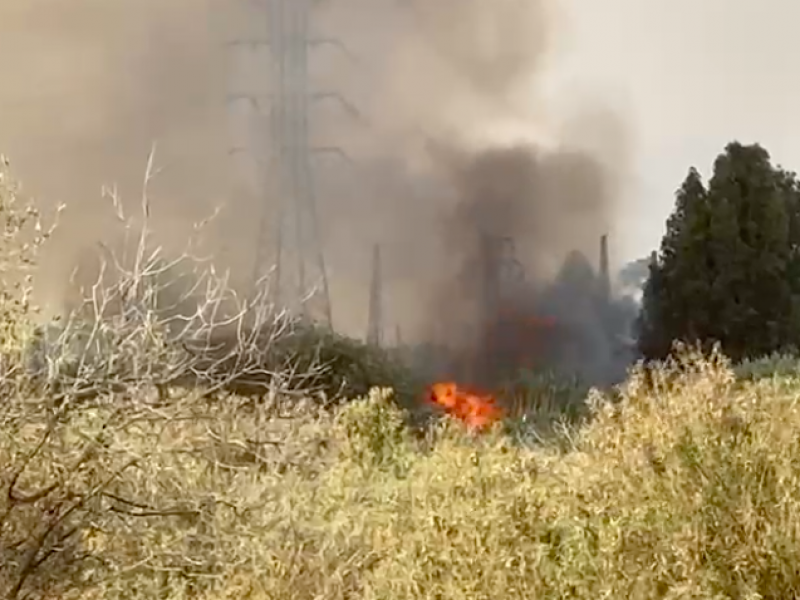 Duró tres días incendio de vaso El Cristo en Naucalpan