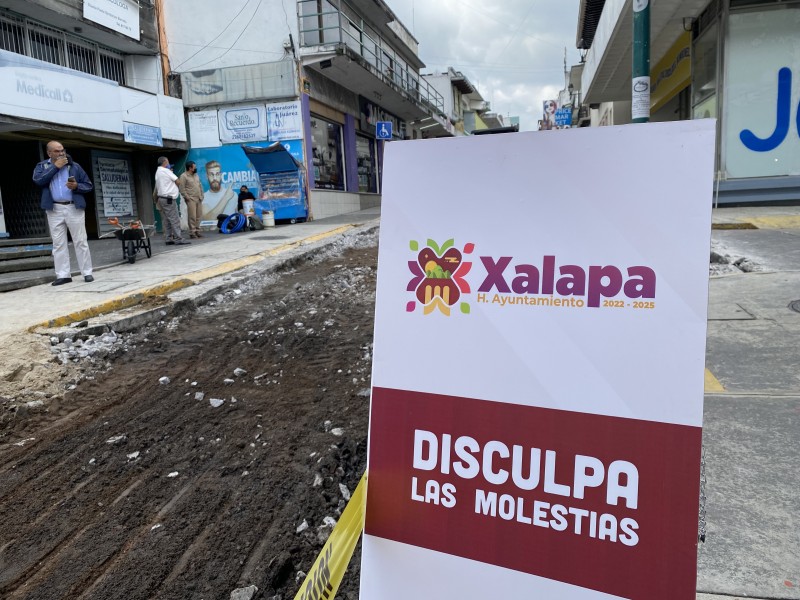 ¡Échenle ganas! Xalapeños piden agilicen rehabilitación de Juárez