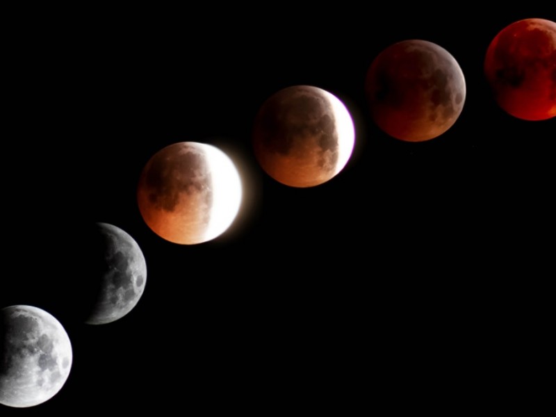 Eclipse lunar total podrá observarse este domingo