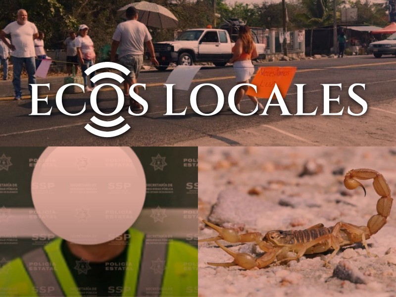 Ecos Locales: Agresión con machete, Toman carretera Xalapa-Veracruz, Crisis hídrica