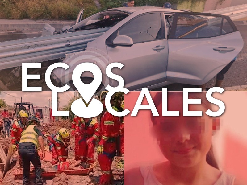 Ecos Locales: Borracho al Volante, Muere Niña por Accidente, Zanja Colapsa