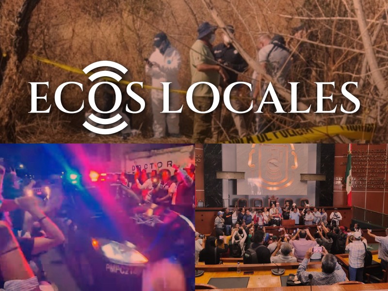 Ecos Locales: Fosas clandestinas, Disparos cerca de secundaria, Amenazan reportero