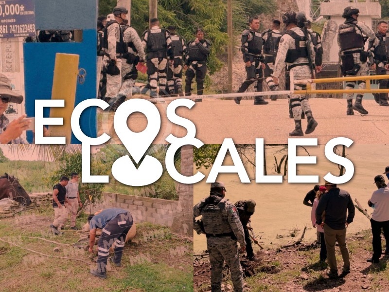 Ecos Locales: Intento de Motín, Rescatan Vaca, Fosa Clandestina, Lluvias Torrenciales