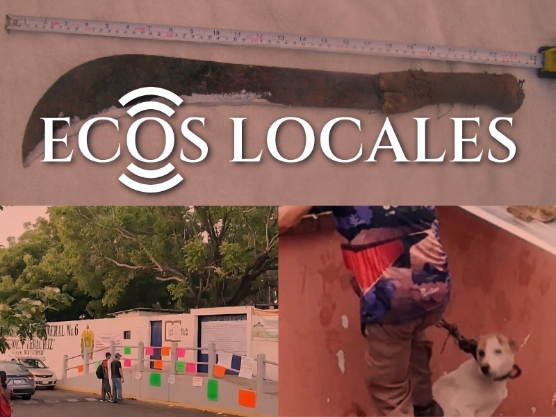 Ecos Locales: Mujer atacada con machete, Acoso Sexual, Maltrato Animal, Comerciantes atacados