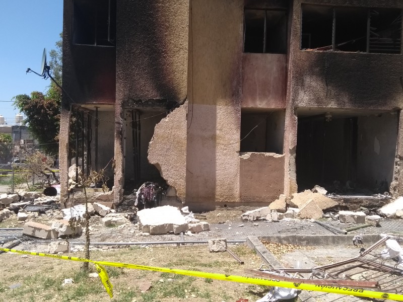 Edificio quemado podrá ser reparado: PC Zapopan