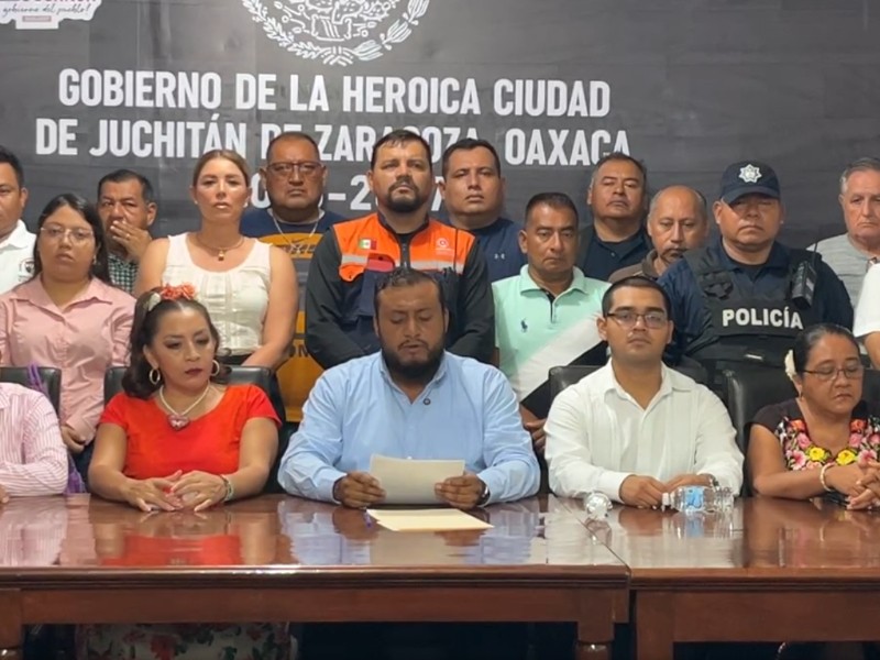 Edil de Juchitán pide respaldo al Gobierno Federal ante hechos violentos