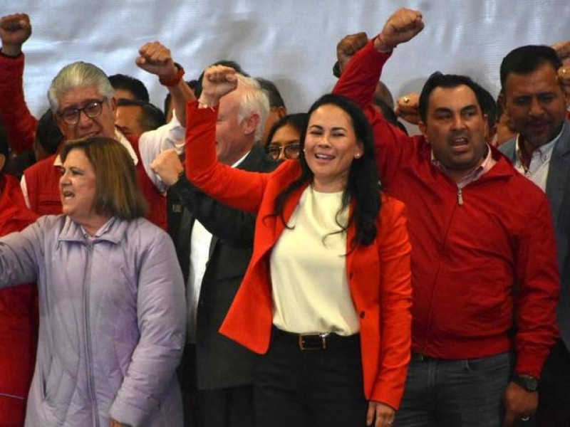Edomex: Alejandra Del Moral se registra como precandidata a gubernatura