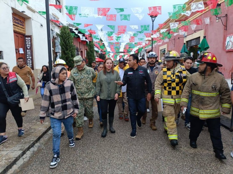 Eduardo Ramírez atiende afectaciones en San Cristóbal de las Casas