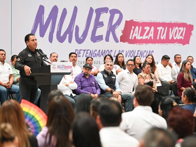 Eduardo Ramírez  pone en marcha “Mujer,¡alza tu voz! Detengamos las violencia