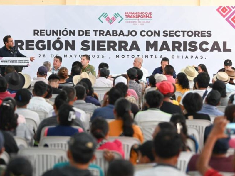 Eduardo Ramírez se reúne con sectores productivos en la Sierra