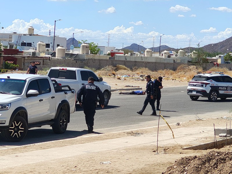 Ejecutan a hombre a balazos  en el fraccionamiento Montalban