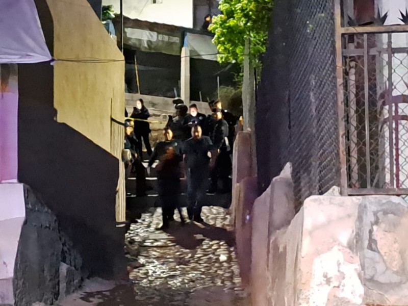 Ejecutan a hombre frente a dos menores