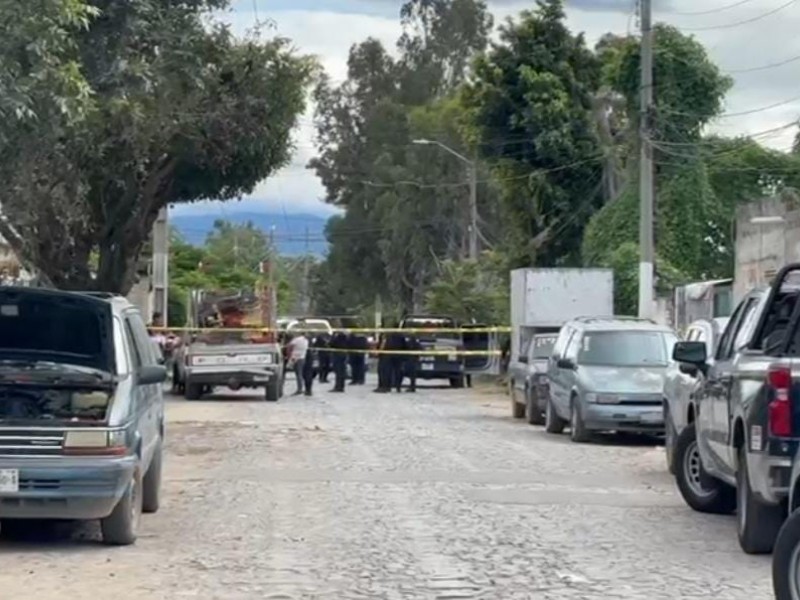 Ejecutan a hombre en Los Cajetes