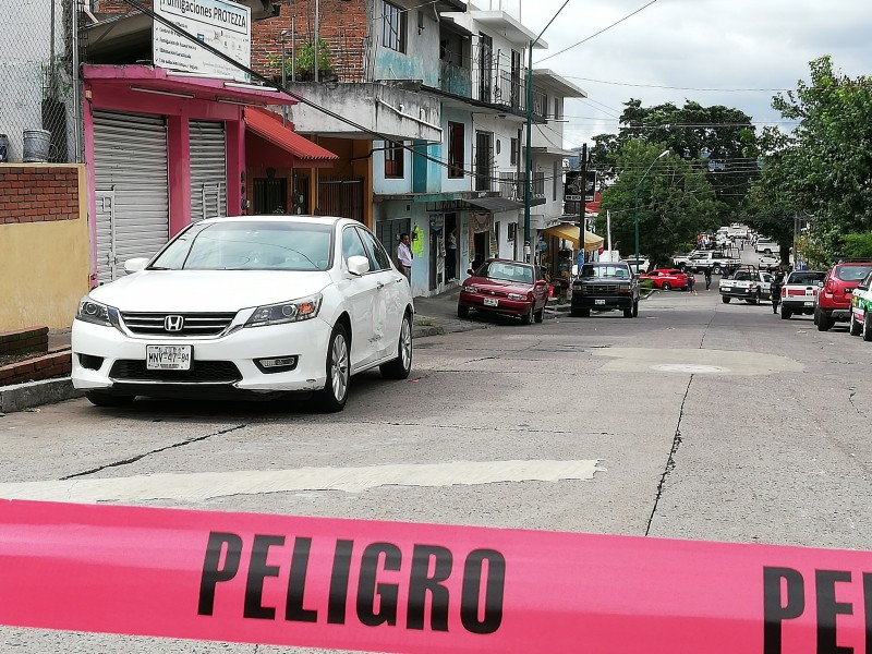 Ejecutan a persona en colonia Progreso de Xalapa