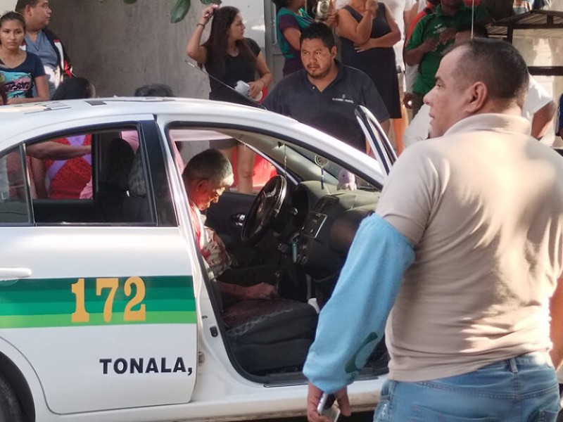Ejecutan a taxista en Tonalá