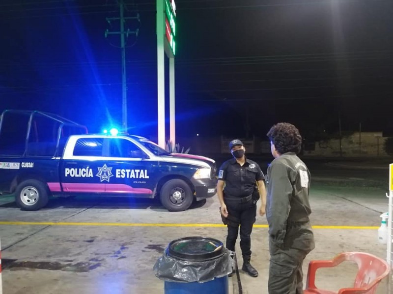 Ejecutan a una persona en gasolinera