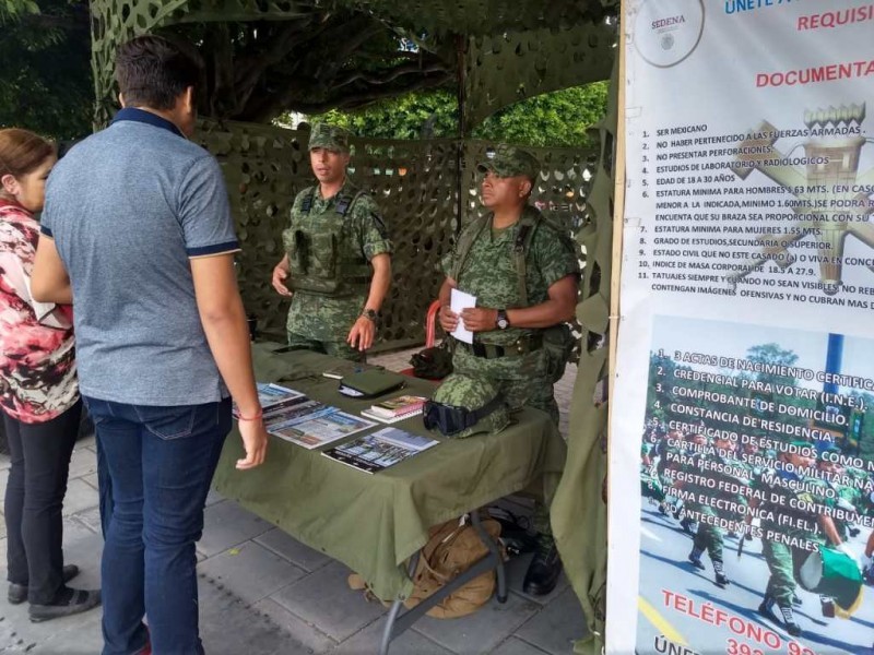 Ejército Mexicano abre contratación en unidades norveracruzanas