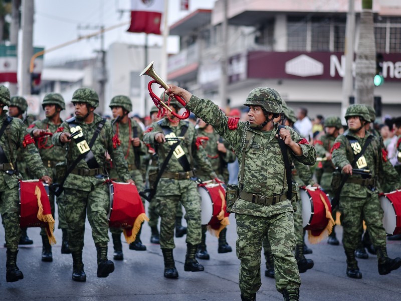 Ejército Mexicano presente en Desfile del 16 de Septiembre