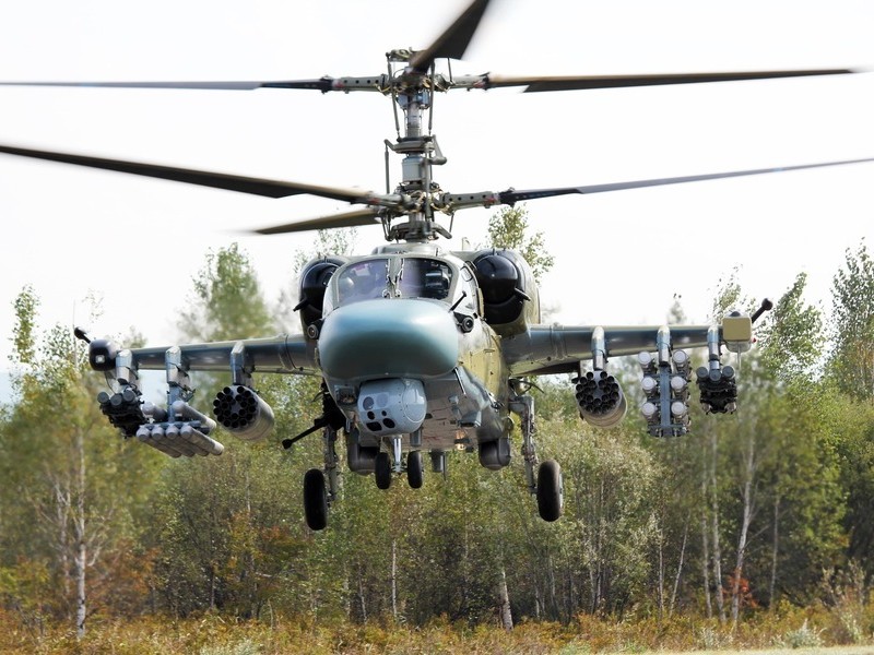 Ejército ruso recibe 10 primeros helicópteros Ka-52M modernizados