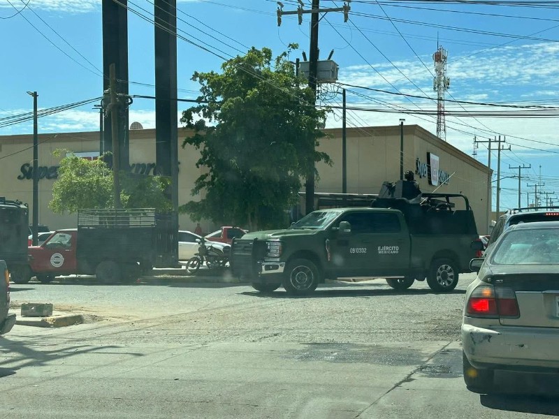 Ejército y Guardia Nacional despliegan operativo en Guasave y Sinaloa