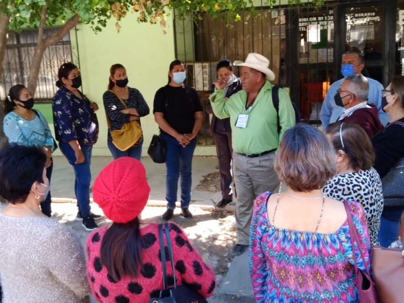 Ejidatarios de Bahuises protestan por presuntos despojos