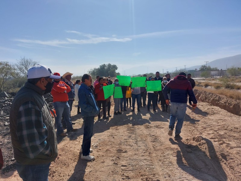 Ejidatarios inconformes con Conagua reclaman atención y un pozo