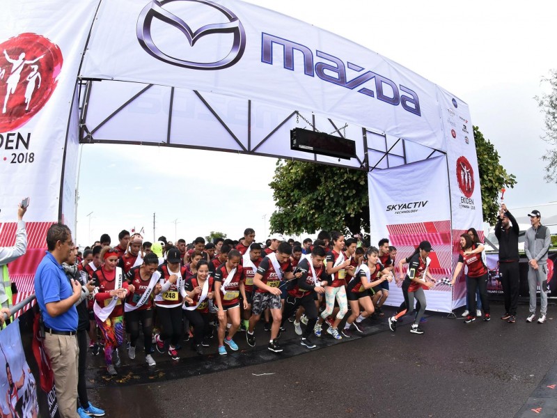 Ekiden; corren en equipos y por la familia