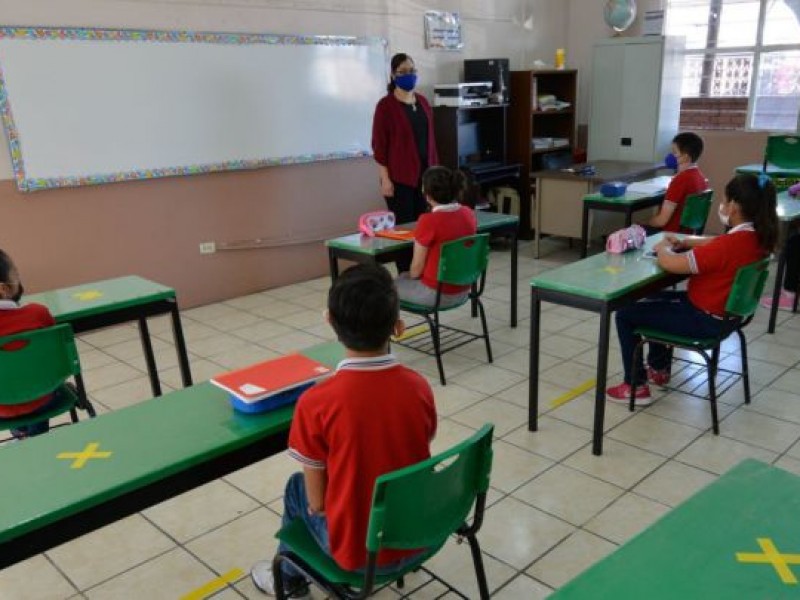 El 17% de escuelas regresa a clases presenciales