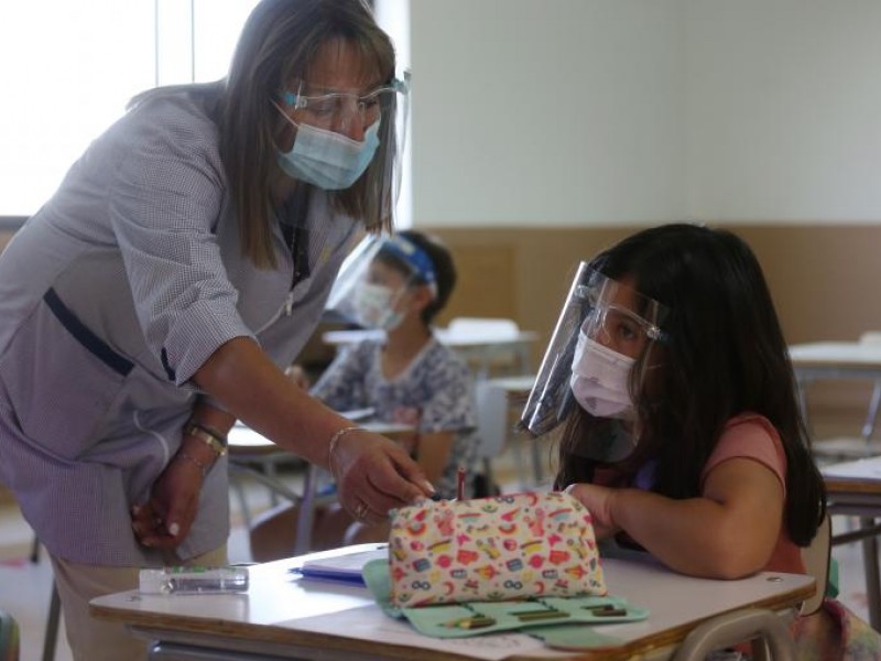 El 85% de personal docente está vacunado y listo paraclases