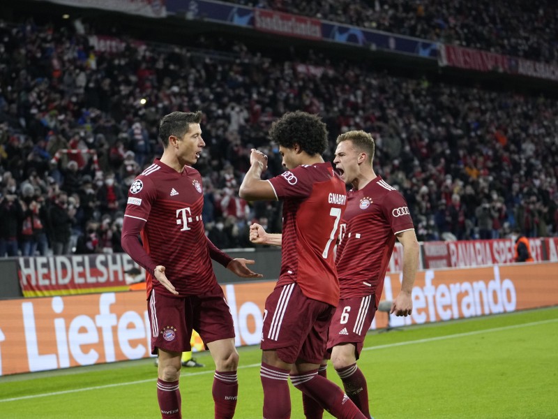 El Bayern Múnich resolvió su eliminatoria goleando 7-1 al Salzburg