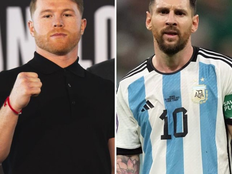 El boxeador Canelo Álvarez explota contra Lionel Messi