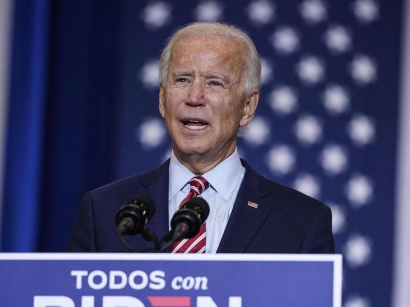 El candidato demócrata Joe Biden da negativo a Covid-19