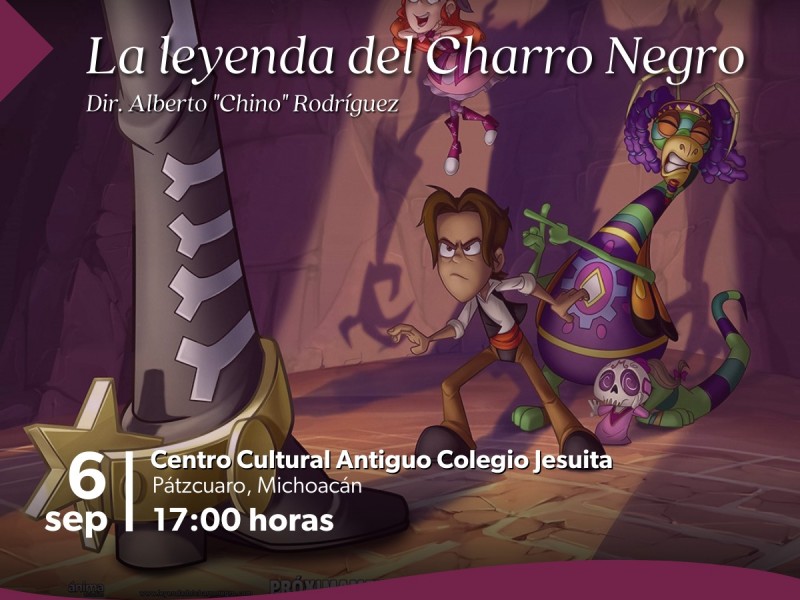 El Charro Negro en Pátzcuaro