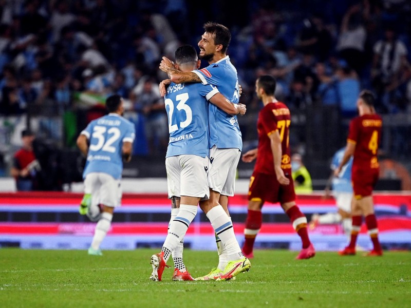 El clásico de Roma se lo quedó la Lazio