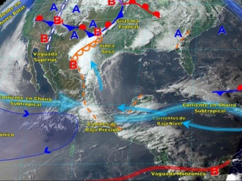 El clima hoy en México; pronostican lluvias y tornados