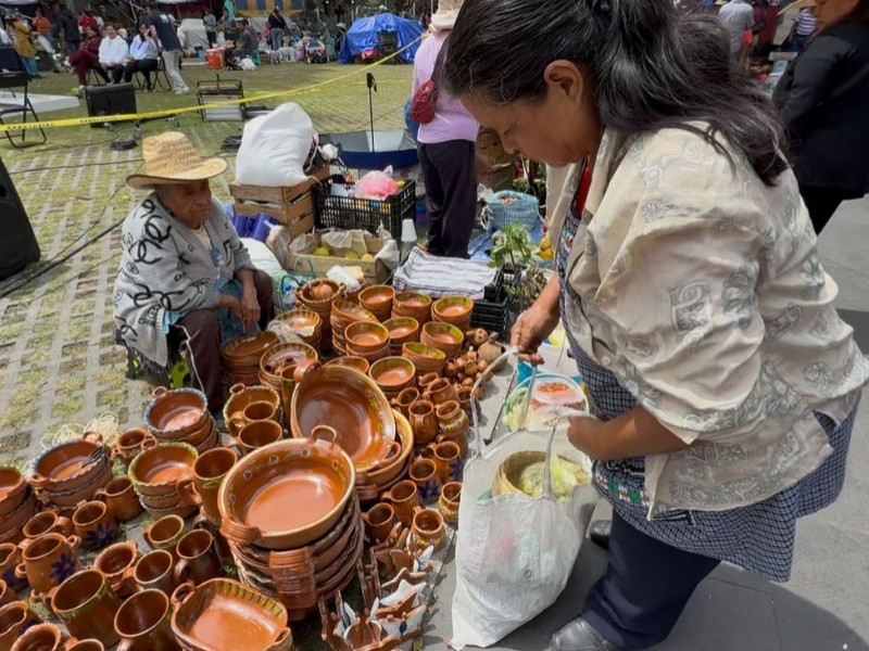 El color del trueque de San Pedro Cholula