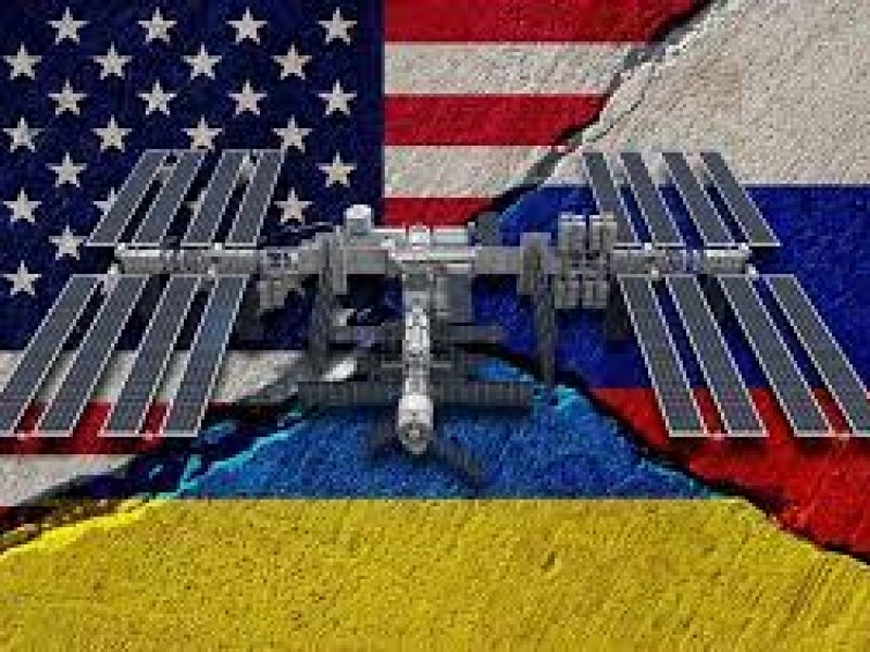 El conflicto Rusia - Ucrania llega al espacio