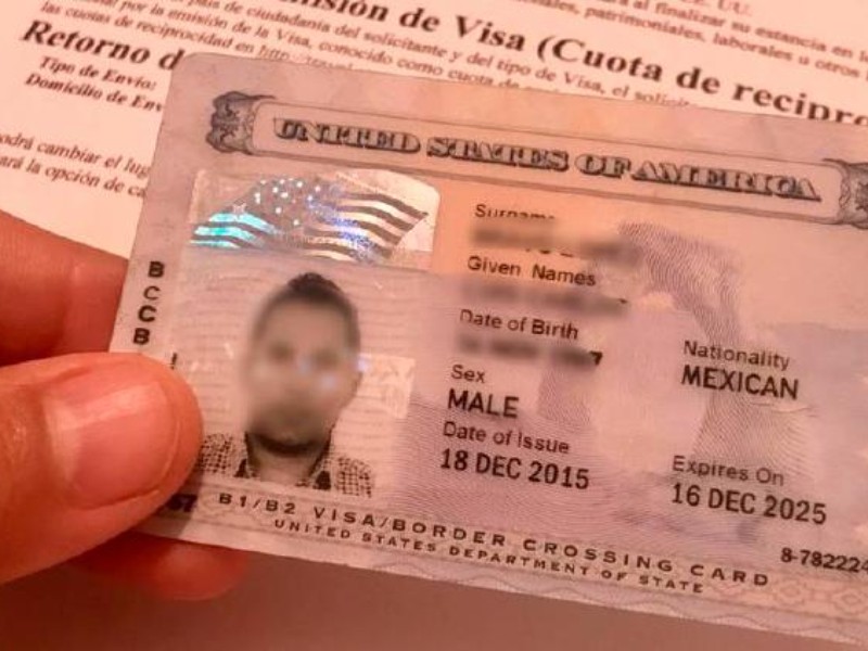 El costo de la visa se ha mantenido en 185 dólares