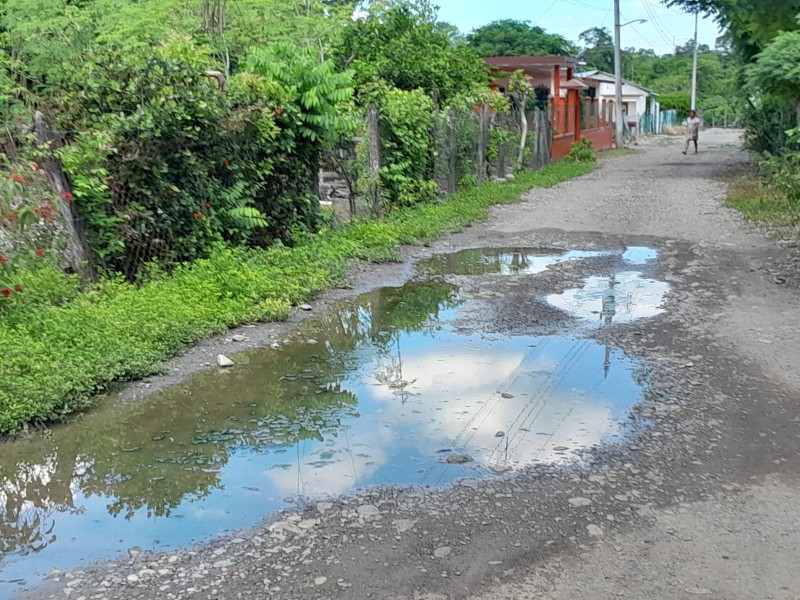 El Coyol en espera de obra pública