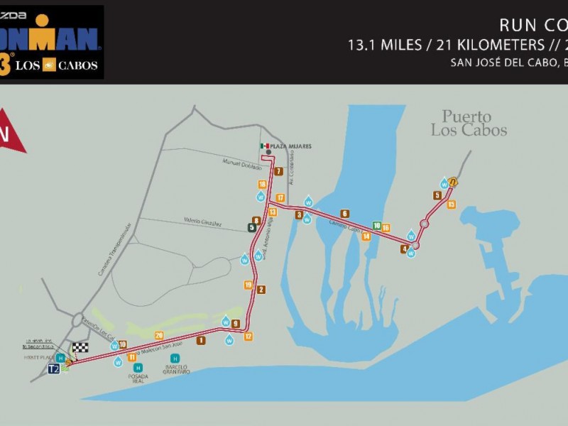 El domingo se realizará el Ironman 70.3