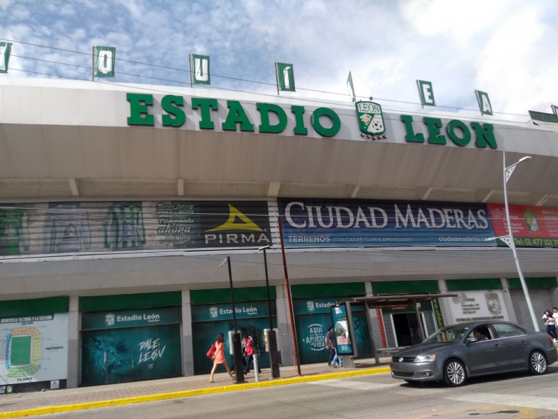 El estadio León no es para macroplazas