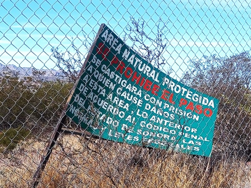 El Estero del Soldado en total abandono