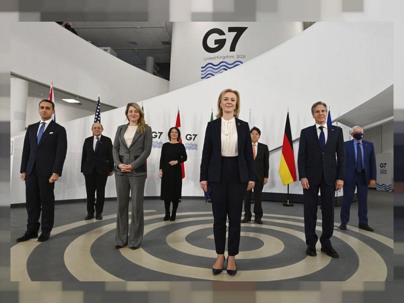 El G7 apoya a Ucrania; advierte a Rusia de sanciones