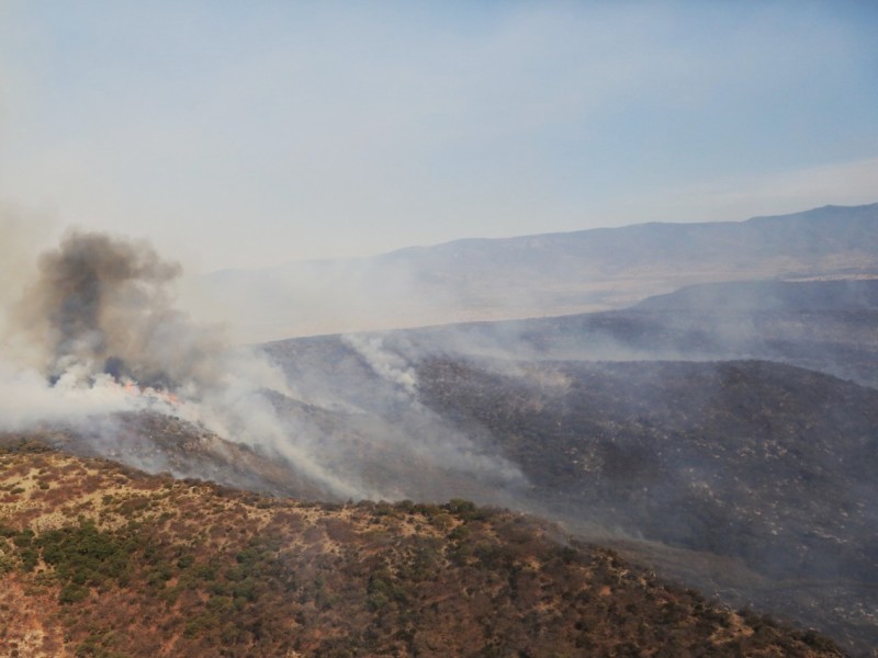 El incendio en Villanueva ha afectado 3 mil 159 héctareas